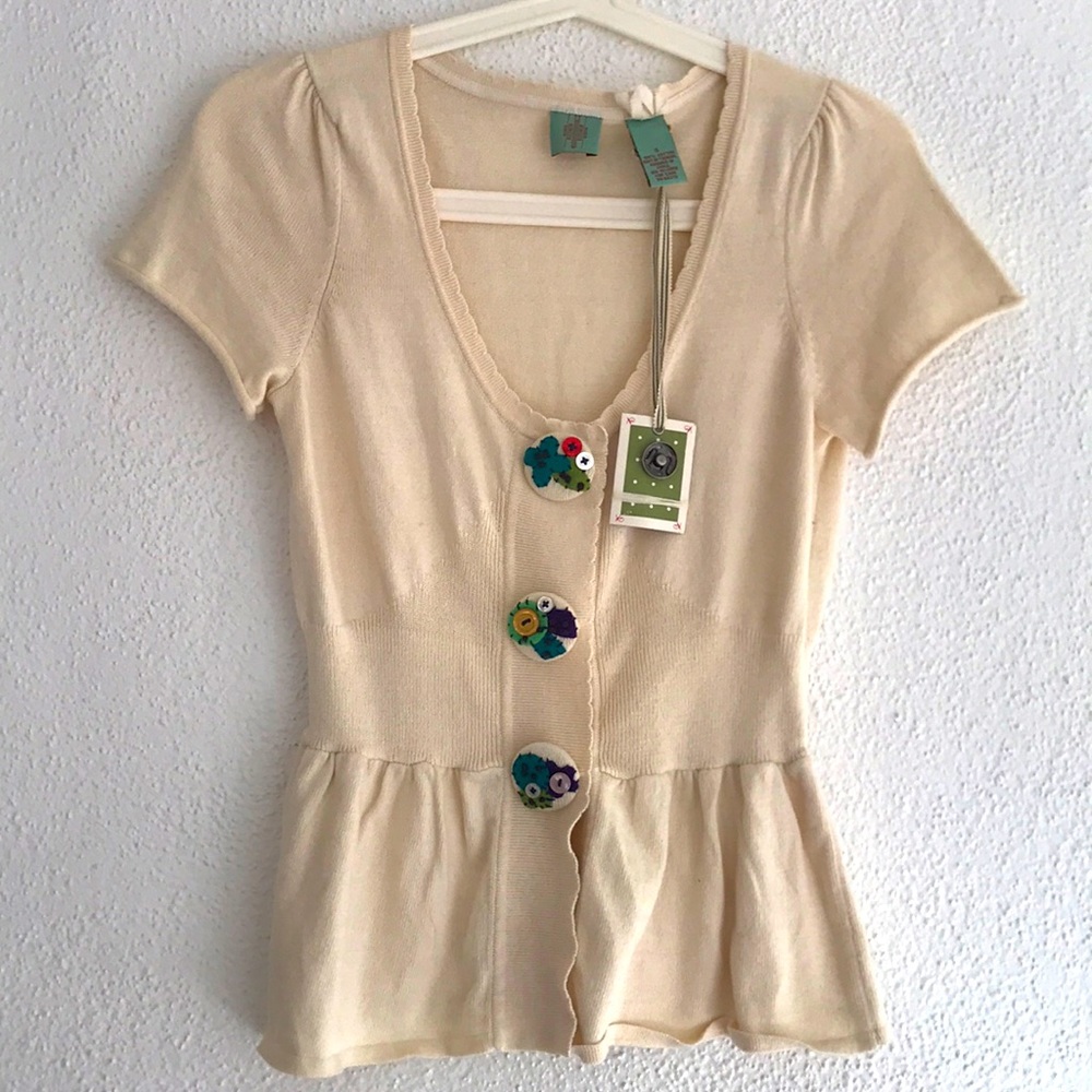 Retro Anthropologie cardigan